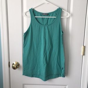 The North Face tank in teal, medium